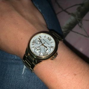 Women’s Gold Michael Kors Watch